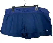 Nike Blue Athletic Shorts Bikini Lined Size XXL