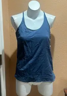 G star blue sleeveless tank