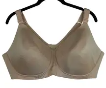 Catherines Intimates Nude Bra 44D Wireless‎ Full Coverage