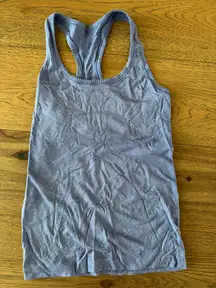 Lululemon Blue Swiftly Tank Racerback Tech