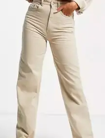 CK WIDE LEG CARPENTER JEANS SZ 8