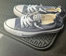 Womens Converse Athletic Navy Skateboarding Shoes Size 8 Medium