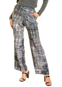 Natori Paloma Printed Cady Pants Size L NWT $228