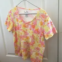 FINAL MARKDOWN Ladies coral bay top petite large