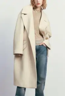 Cream Trench Coat