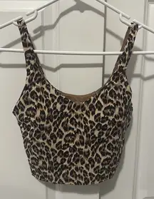 Aerie OFFLINE Cheetah Print Tank Top