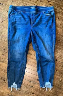 Torrid stretchy denim pull on 3x travelcore jeggings