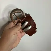 Eddie Bauer genuine‎ leather belt size small