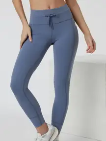 Vuori Daily Leggings Drawstring Blue XXS
