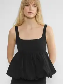 Aritzia Wilfred Women’s Salvo Top Squareneck Bubble Tank Top