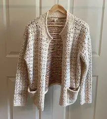 VICI Color Burst Pocketed Cardigan, M/L