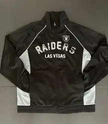 new womens las vegas raiders light‎ jacket sz large