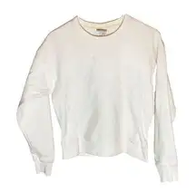 Champion  Reverse Weave Sweashirt Crew Neck White Blank XSmall