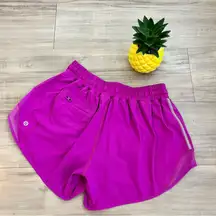 Lululemon Hottie Hot Women's Purple Athletic Shorts