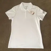 Antigua  Golf/Tennis White Collared Shirt