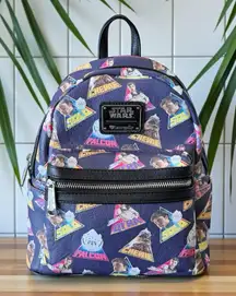 Loungefly Star Wars Solo Mini Backpack – Rare – Blue Multicolor