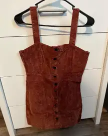 Corduroy Dress
