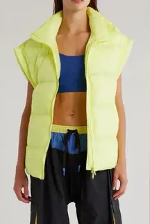 NWT Free People Movement In a Bubble Oversized Puffer Vest size large