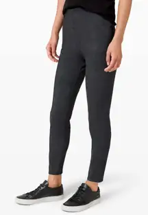 Lululemon Here to There High-Rise 7/8 Pant Crosshatch Texture Black, 8, Like New