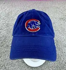 47 Brand Chicago‎ Cubs Strapback Hat Womens MLB Logo Blue Adjustable Ball Cap