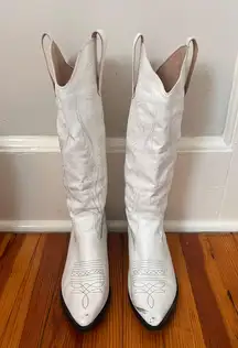 White Cowboy Boots