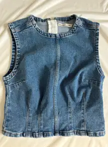 Abercrombie Denim Shell Top