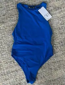 ZARA NWT  halter neck bodysuit