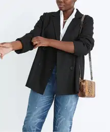 Madewell Caldwell Double-Breasted Blazer Size M