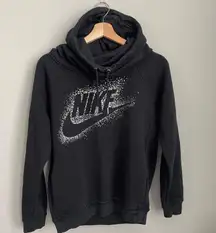 Nike Black Swoosh Hoodie