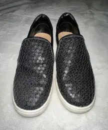 UGG cas Slip On Sneakers Black Sequin Embellished Casual Shoes Women's