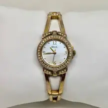 Relic your style found women gold tone watch 22mm rhinestones up to 6.5” running