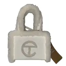 UGG x Telfar Small Shopping Shearling Tote – White
