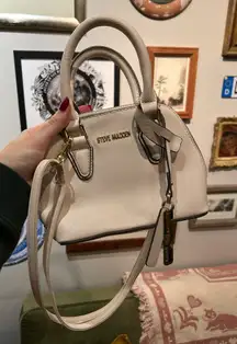 White Steve Madden Leather Bag