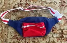 Mad love  Red White Blue Fanny Back Cross Body Bag