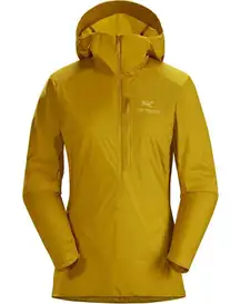 Arc'teryx Atom SL Full Zip Hooded Anorak Jacket Yellow Large
