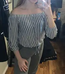 Off The Shoulder Shirt 