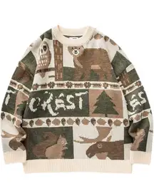 Amazon Crewneck Japanese Pullover Knit Sweater