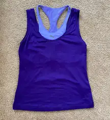 Purple Athletic Tank Top