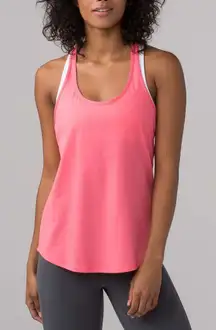 💖Lululemon Pink Lemonade Tech Mesh Singlet Relaxed Tank Top