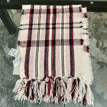 Style & Co Striped Plaid Scarf
