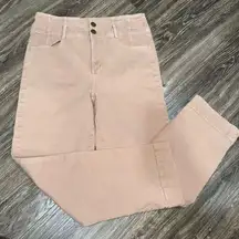 Ann Taylor Size 6 Light Brown Denim Straight Leg Pants