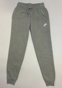 Nike Sportswear Club Fleece Women’s Mid-Rise Joggers Gray XS