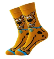 Unisex Scooby-Doo Novelty Cartoon Crew Socks