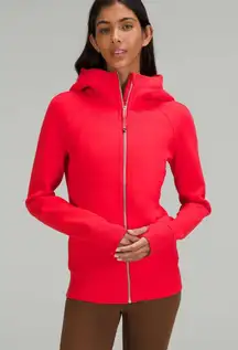 LULULEMON Red Scuba Full-Zip Hoodie Size 4