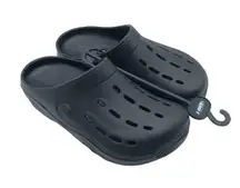 And1 Bodega Clog Lightweight Rubber Slip On Black Mens 9 Womens 11