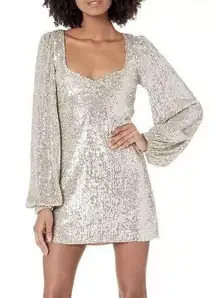 NWOT Show Me Your Mumu Women's Aniston Mini Dress Sequins Size Small