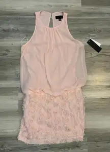 Dress NWT size 0, Racer Back Skirt Dress , pit to pit is 15, shoulder to bottom length is 32