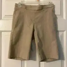 Women’s‎ Khaki Stretch Chino Shorts Size Small
