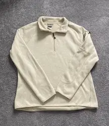 quarter zip pullover sweatshirt