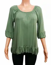 Womens Cloud Chaser Off Shoulder Top XS